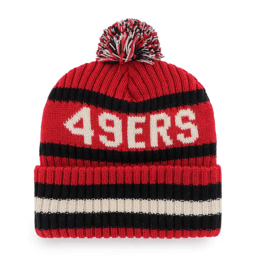San Fransisco 49ers 47' Bering Cuff Knit - Red/Black product image 2