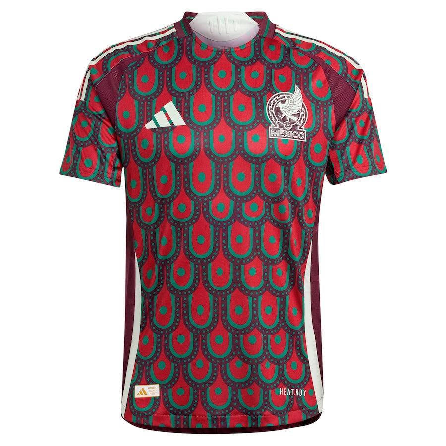 Adidas Men Mexico Home Authentic Jersey 2024 product image 1, provided for visual reference and product detail review
