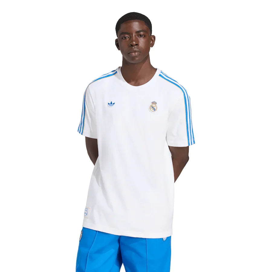 Adidas Real Madrid Icon T-Shirt product image 1, provided for visual reference and product detail review