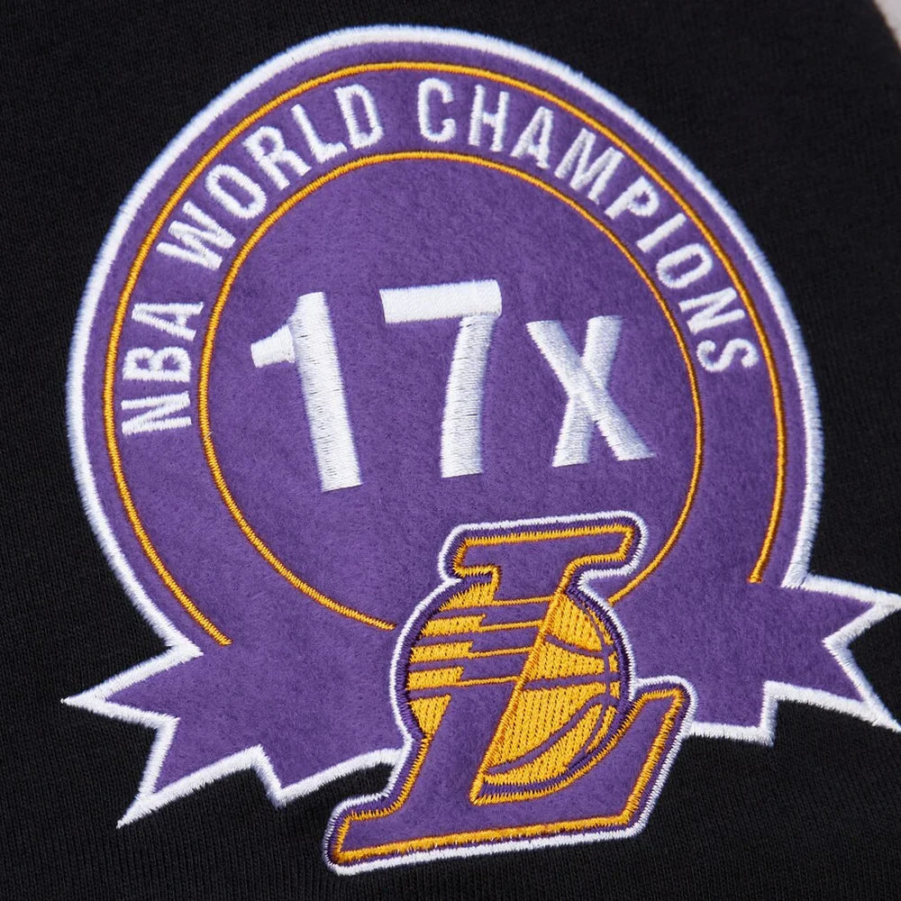Los Angeles lakers Mitchell & Ness Double Clutch SS Premium product image 5
