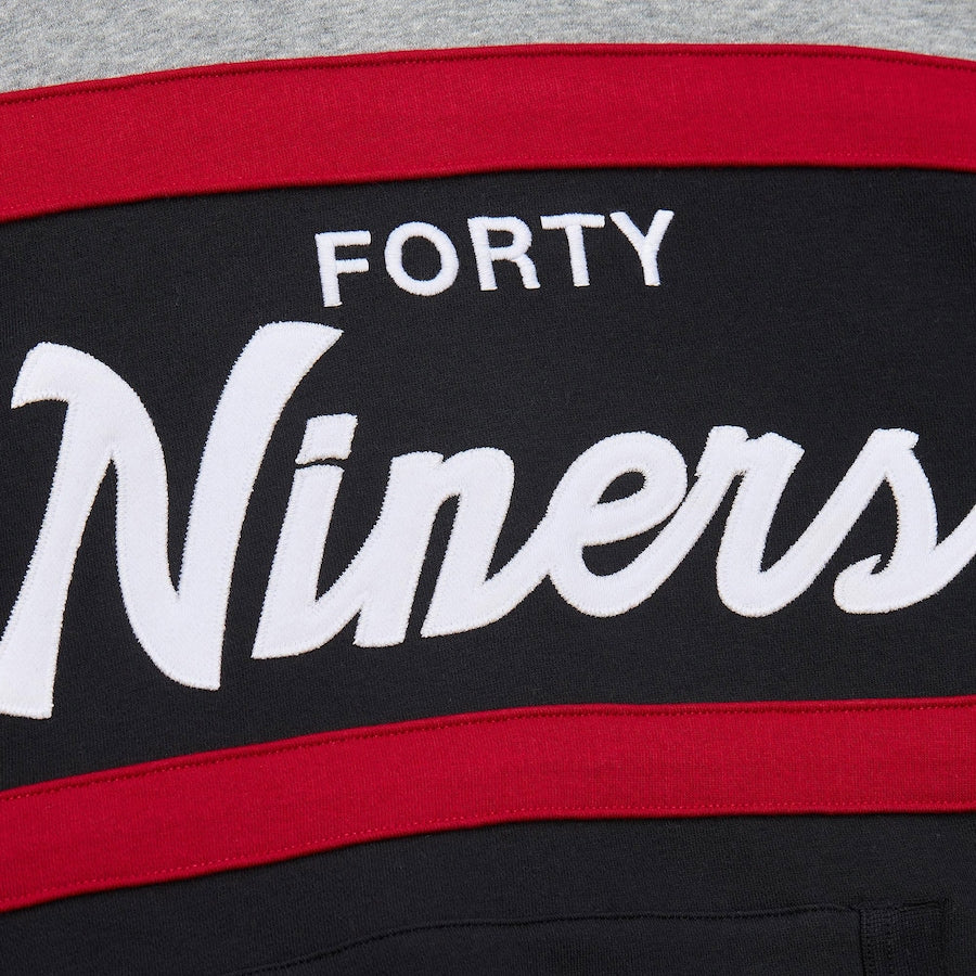 Mitchell & Ness Youth San Francisco 49ers Head Coach Pullover Hoodie product image 3, provided for visual reference and