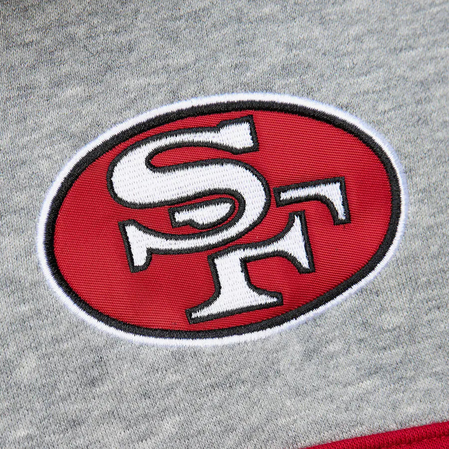 Mitchell & Ness Youth San Francisco 49ers Head Coach Pullover Hoodie product image 4, provided for visual reference and