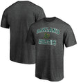 Oakland Athletics Fanatics Branded Heart & Soul T-Shirt - Heathered Gray product image 1, provided for visual reference and