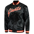Mitchell and Ness San Francisco Giants Lightweight Satin Vintage Logo Jacket product image 1, provided for visual reference