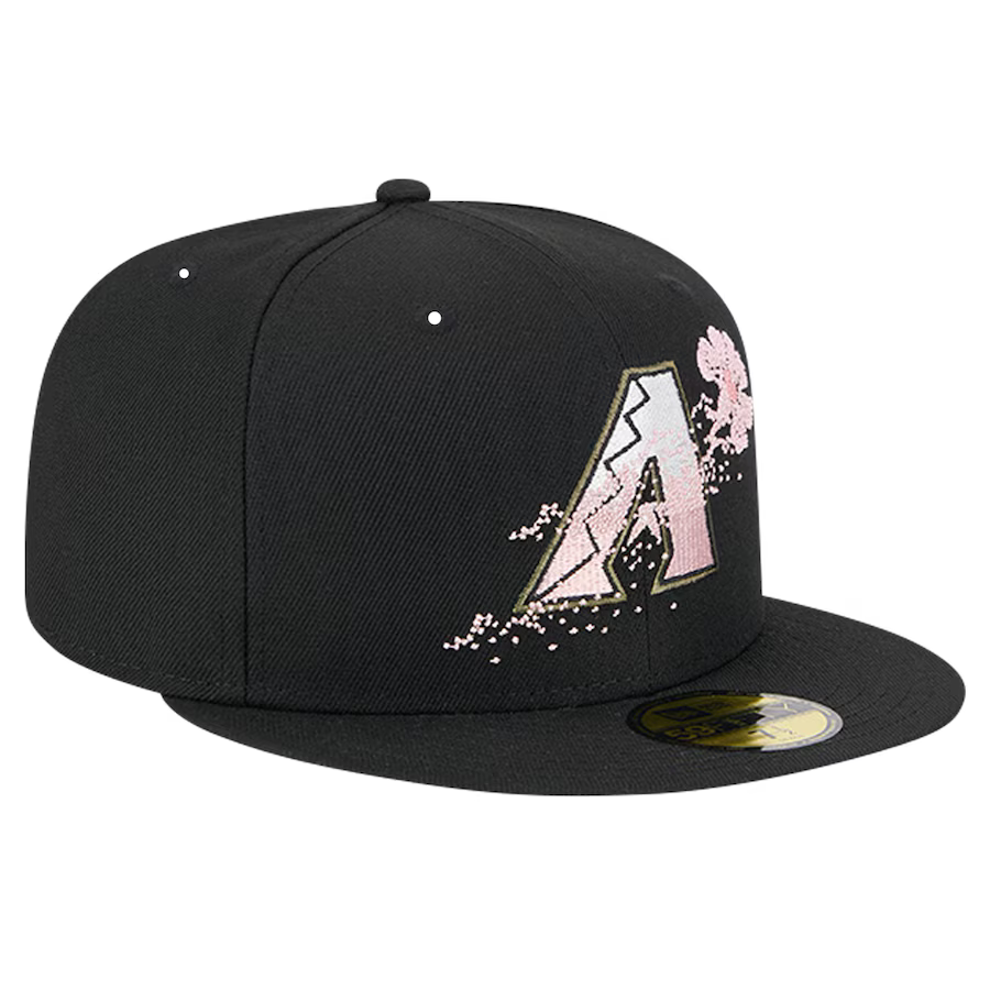 New Era Arizona Diamondbacks Dotted Floral 59FIFTY Fitted Hat product image 3, provided for visual reference and product