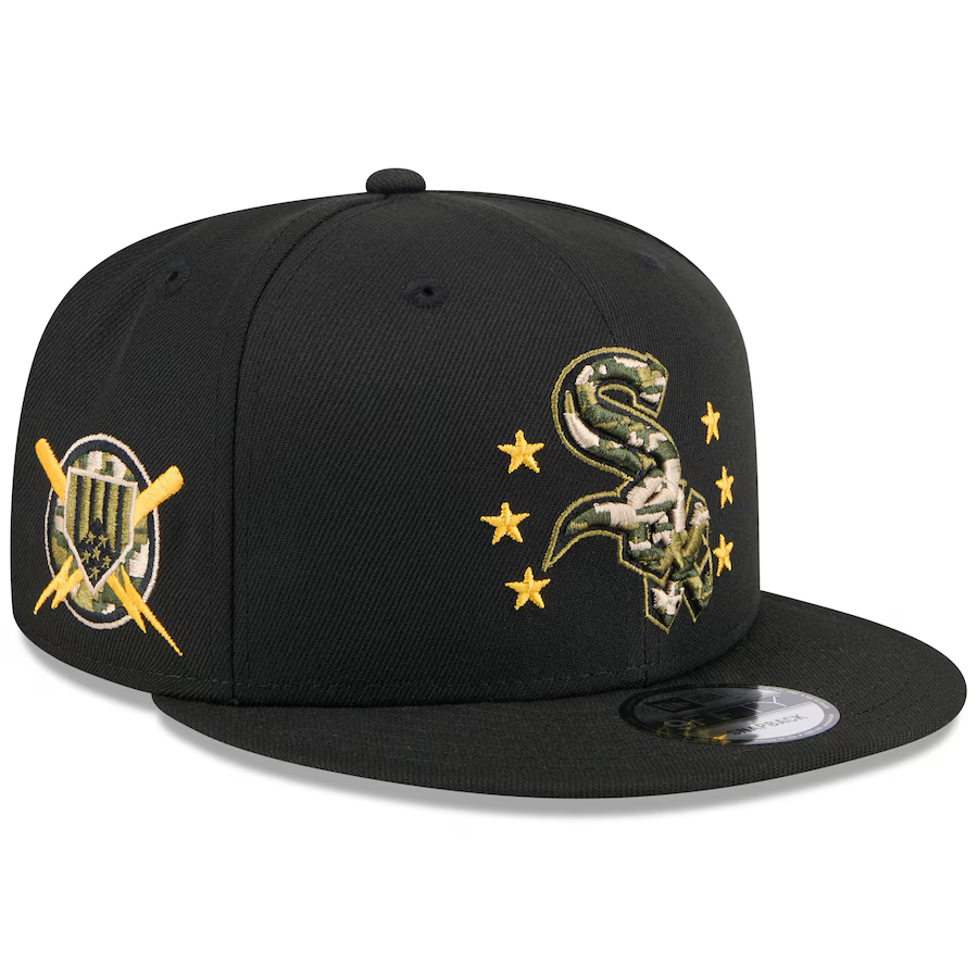 New Era Chicago White Sox Armed Forces Day 9FIFTY Snapback Hat 2024 product image 1, provided for visual reference and