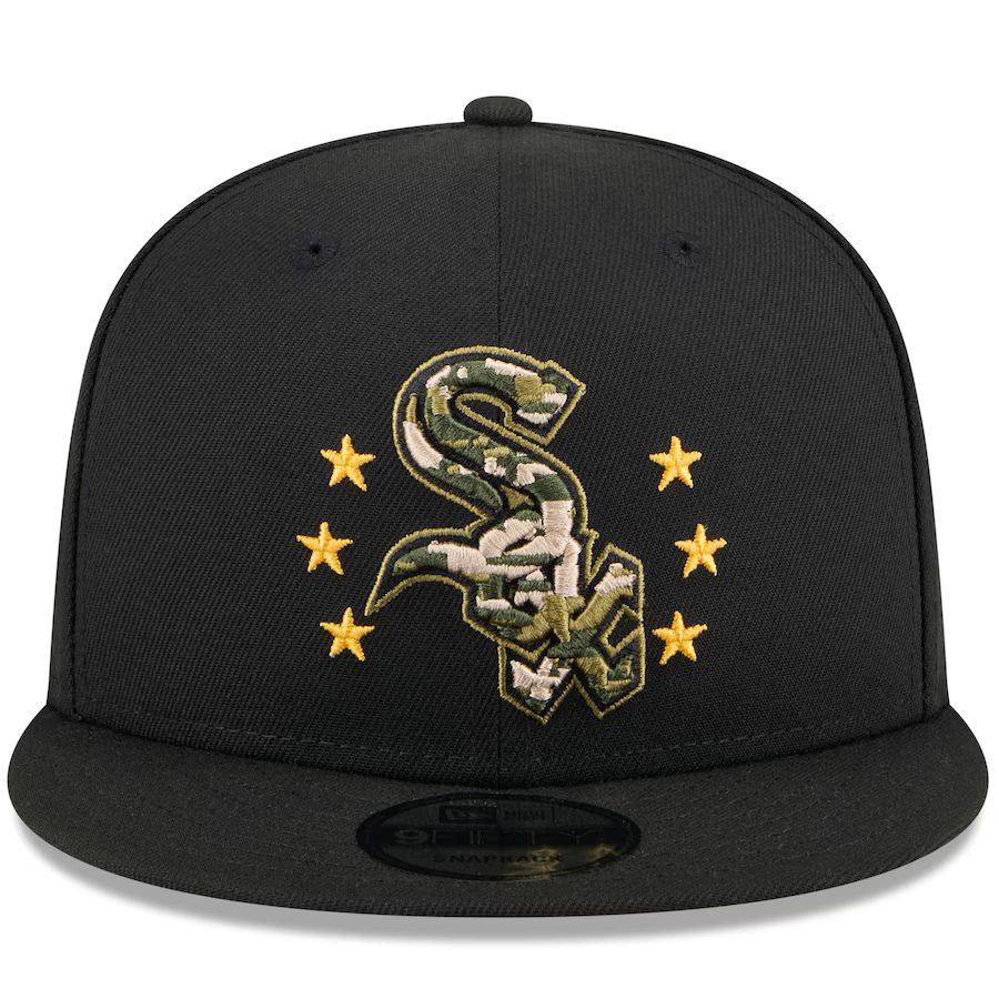 New Era Chicago White Sox Armed Forces Day 9FIFTY Snapback Hat 2024 product image 2, provided for visual reference and
