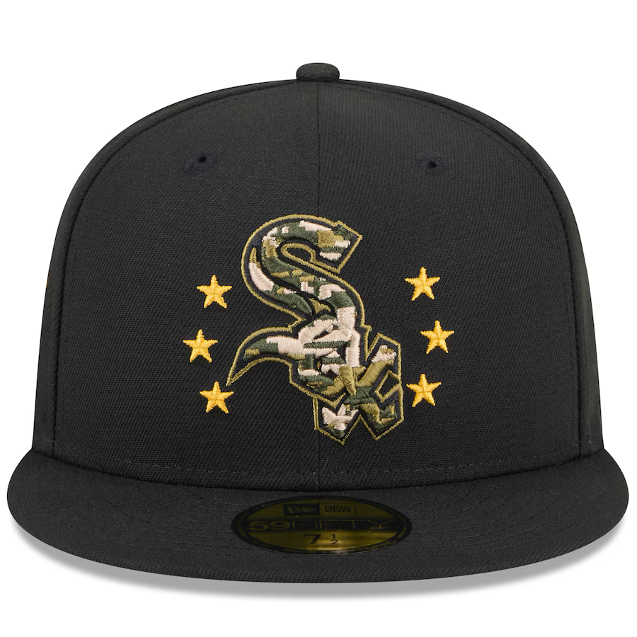 New Era Chicago White Sox Armed Forces Day On-Field 59FIFTY Fitted Hat 2024 product image 2, provided for visual reference