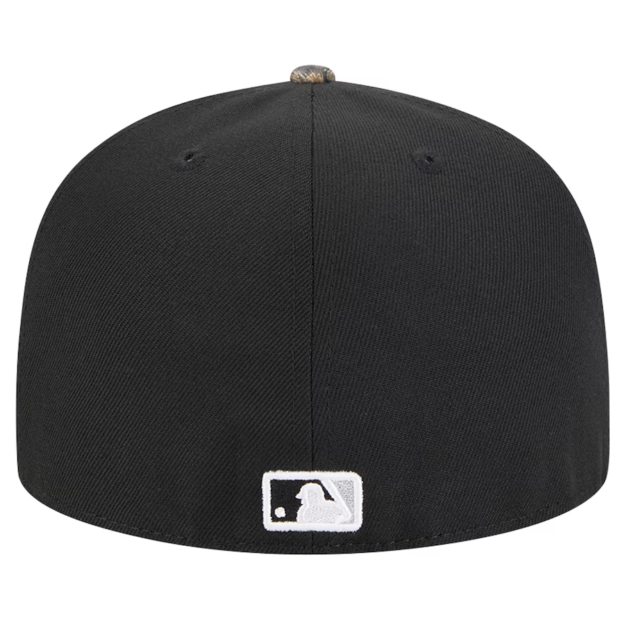 New Era Chicago White Sox Black Realtree Camo 59FIFTY Fitted Hat product image 4, provided for visual reference and product