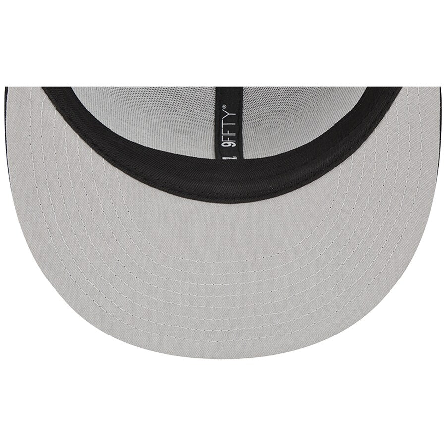 New Era Colorado Rockies Trucker 9FIFTY Snapback Hat-Black/White product image 5, provided for visual reference and product