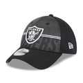 New Era Men Las Vegas Raiders NFL Training Camp 39THIRTY Flex Fit Hat 2023-Black product image 1, provided for visual