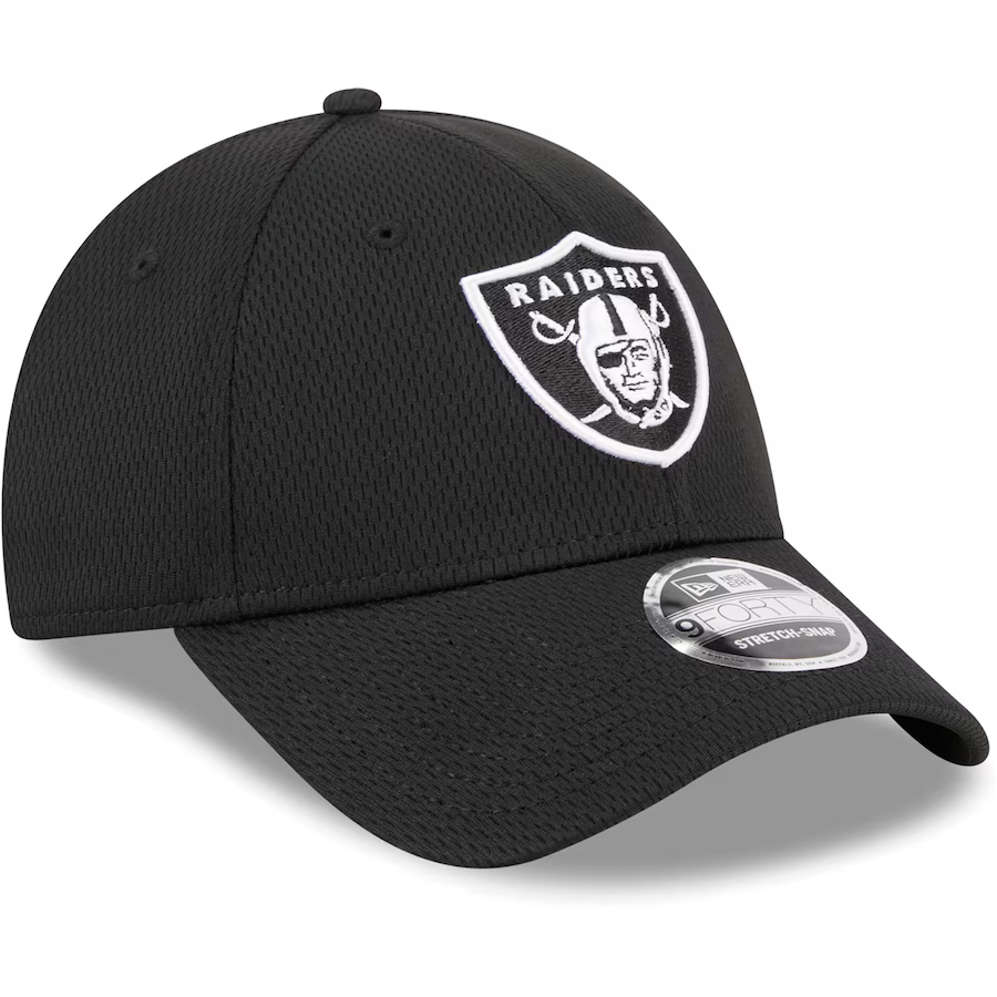 New Era Las Vegas Main B-Dub 9Forty Adjustable Hat-Black/White product image 1, provided for visual reference and product