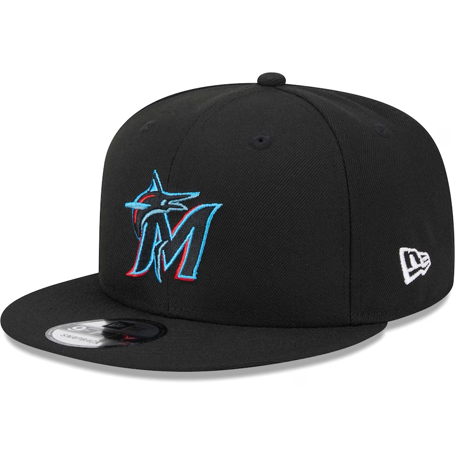 New Era Miami Marlins 2017 MLB All-Star Game Side Patch 9FIFTY Snapback Hat-Black product image 3, provided for visual