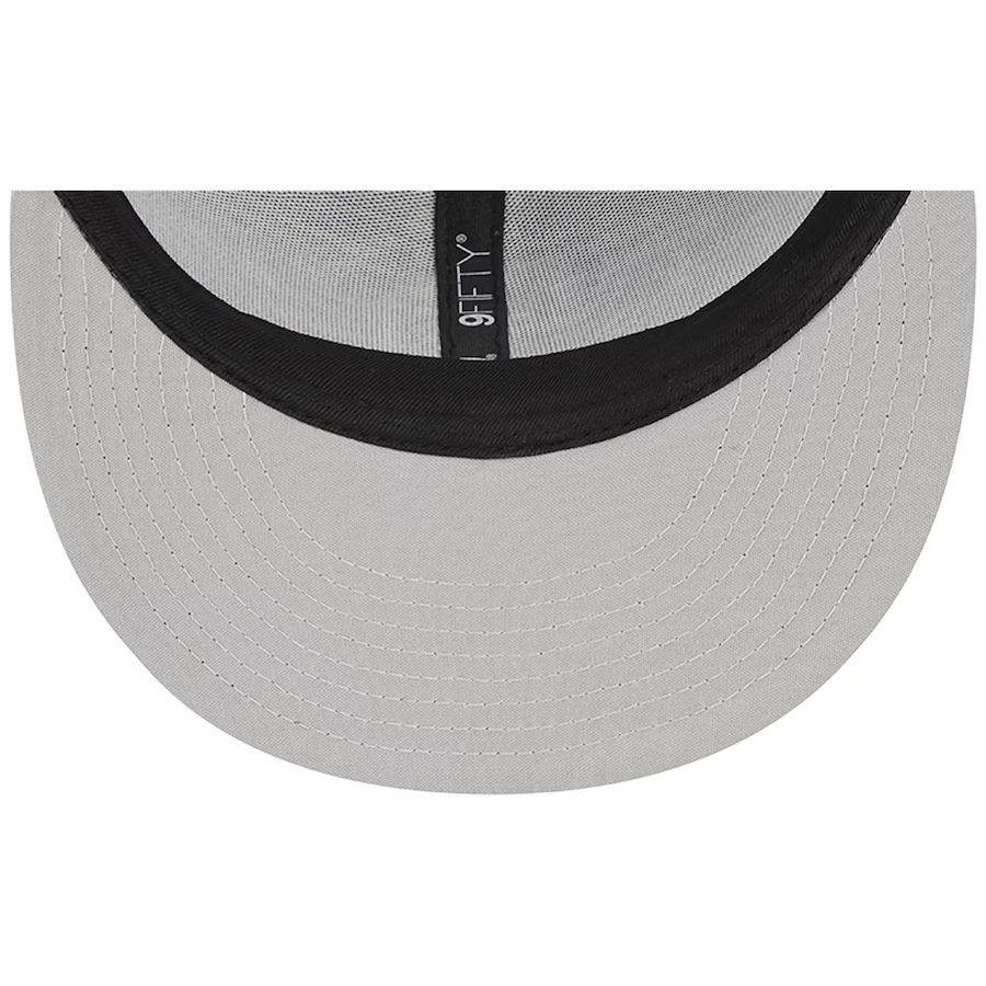 New Era Oakland Athletics Trucker 9FIFTY Snapback Hat-Black/White product image 5, provided for visual reference and product