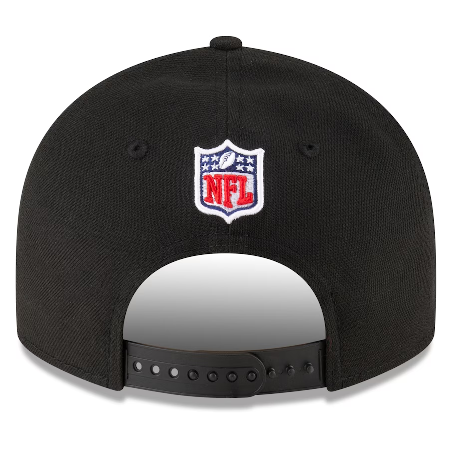 New Era San Francisco 49ers 2023 NFC Champions Locker Room Low Profile 9FIFTY Snapback Hat-Black product image 4, provided
