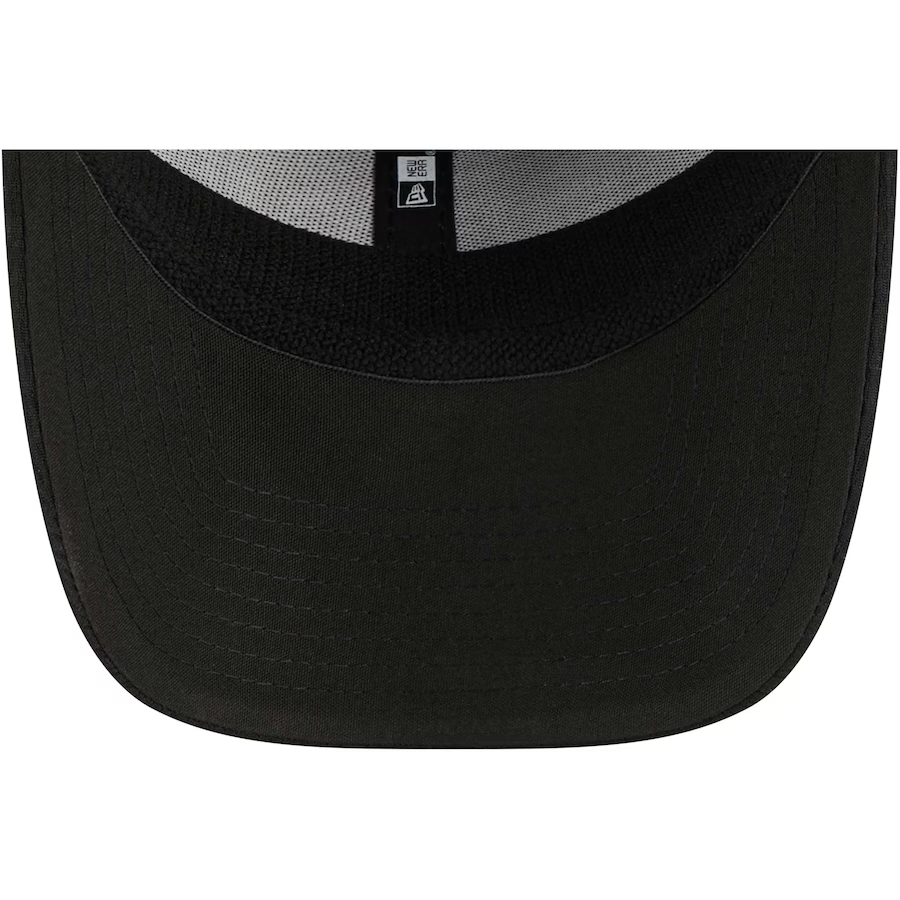 New Era San Francisco 49ers Main B-Dub 9Forty Adjustable Hat-Black/White product image 5, provided for visual reference and