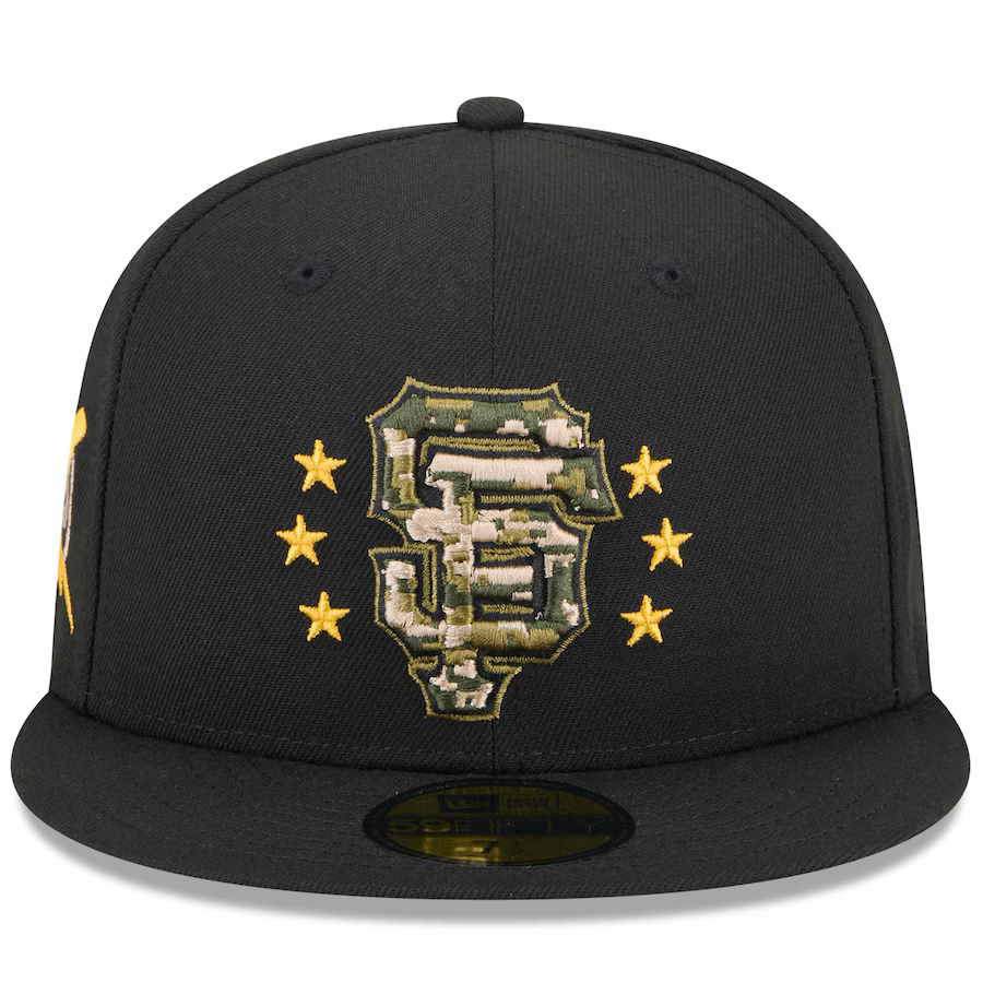New Era San Francisco Giants Armed Forces Day On-Field 59FIFTY Fitted Hat 2024 product image 3, provided for visual