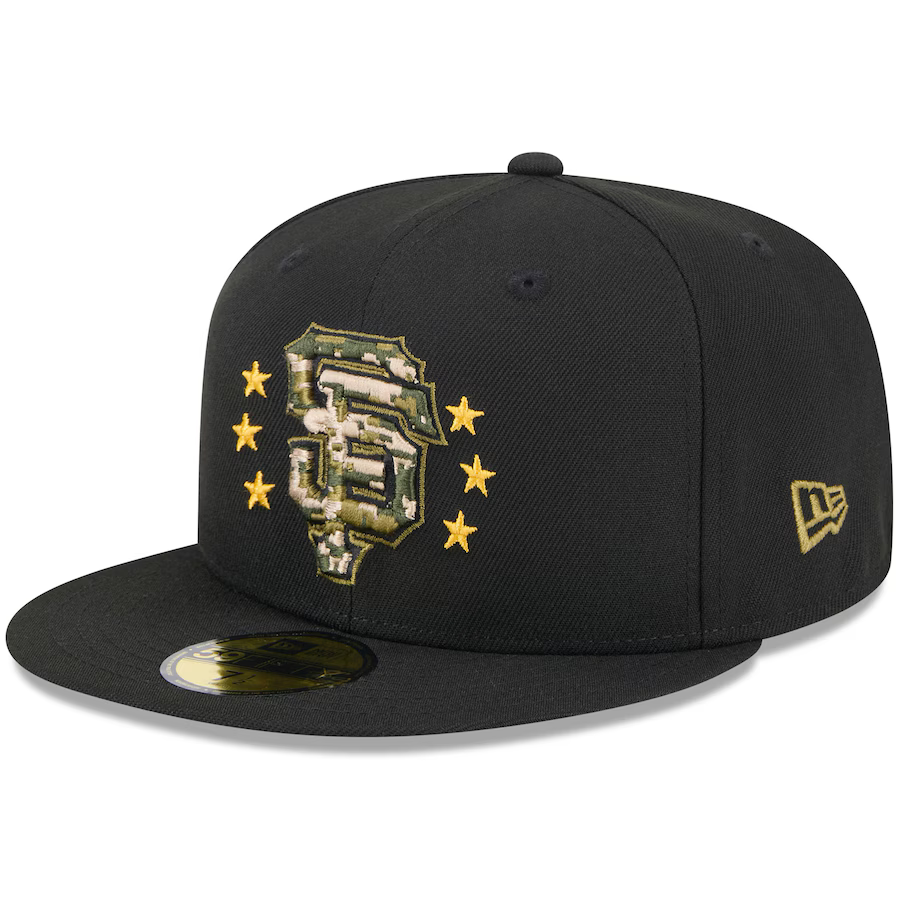 New Era San Francisco Giants Armed Forces Day On-Field 59FIFTY Fitted Hat 2024 product image 2, provided for visual