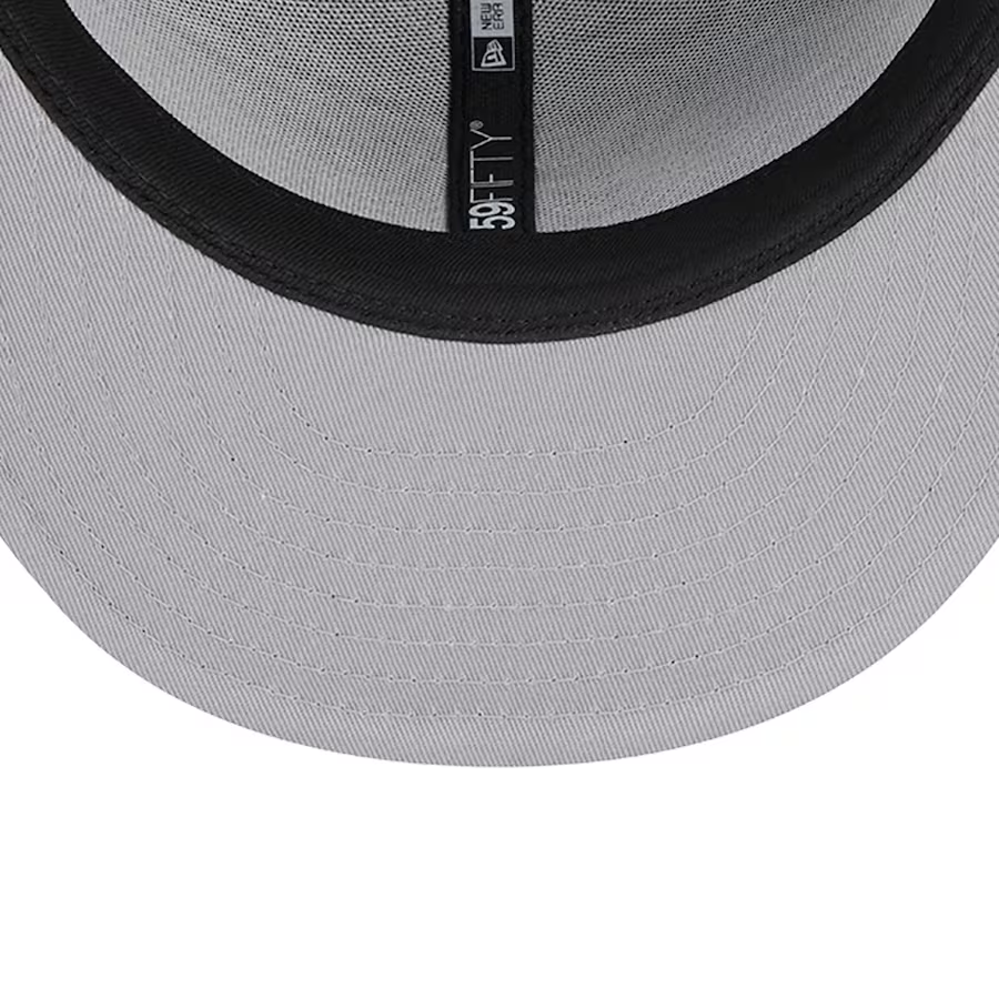 New Era Las Vegas Raiders XVII Super Bowl Side Patch Metallic Camo 59FIFTY Fitted Hat product image 7, provided for visual