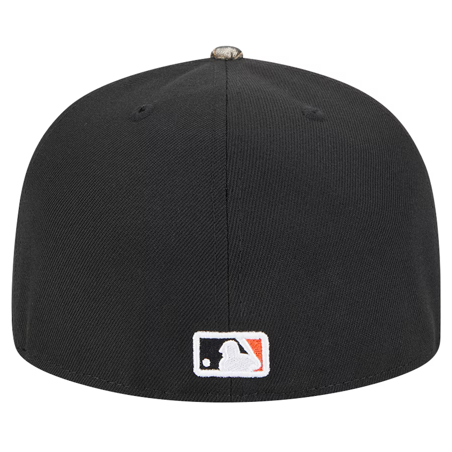 New Era San Francisco Giants Black Realtree Camo 59FIFTY Fitted Hat product image 4, provided for visual reference and