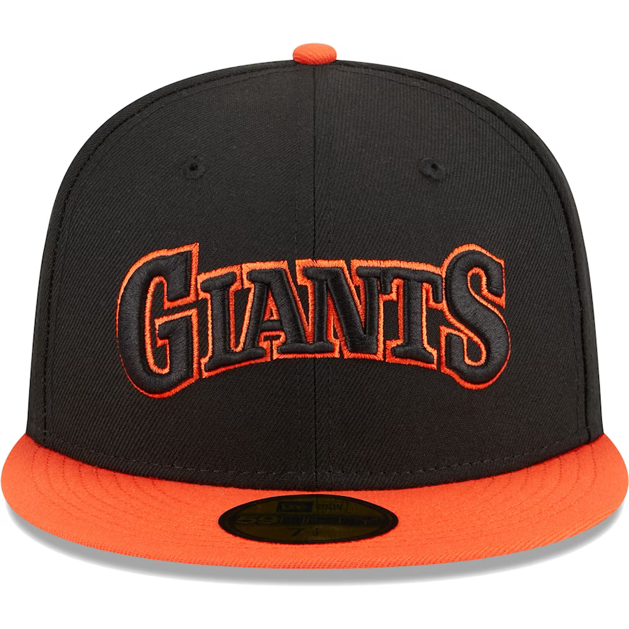 New Era San Francisco Giants Retro Jersey Script 59FIFTY Fitted product image 2, provided for visual reference and product