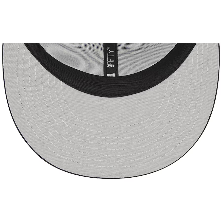 New Era St. Louis Cardinals Trucker 9FIFTY Snapback Hat-Black/White product image 5, provided for visual reference and