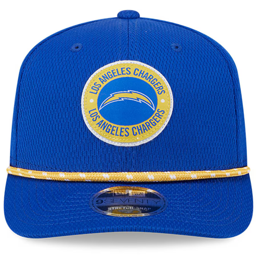 New Era Los Angeles Chargers Sideline 9SEVENTY Adjustable Cap product image 3, provided for visual reference and product