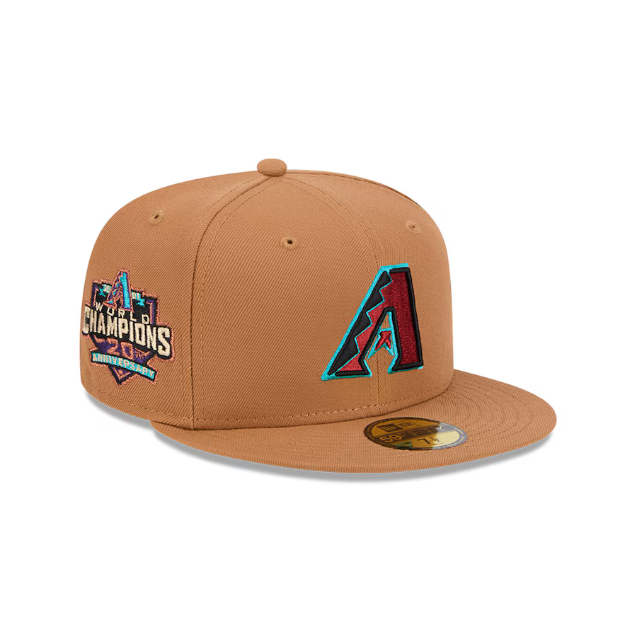 New Era Arizona Diamondbacks Color Pack 59FIFTY Fitted Hat-Brown product image 1, provided for visual reference and product