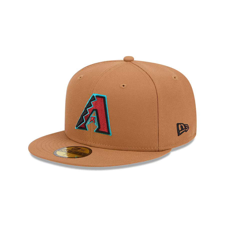 New Era Arizona Diamondbacks Color Pack 59FIFTY Fitted Hat-Brown product image 3, provided for visual reference and product
