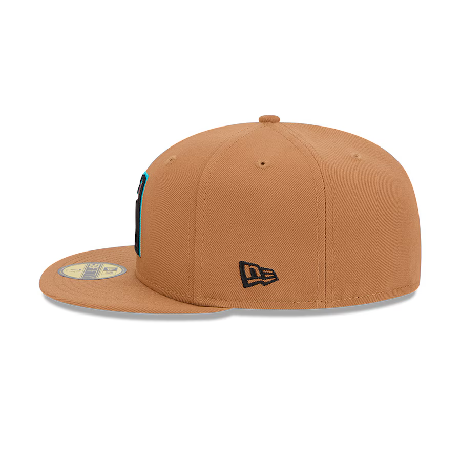 New Era Arizona Diamondbacks Color Pack 59FIFTY Fitted Hat-Brown product image 5, provided for visual reference and product
