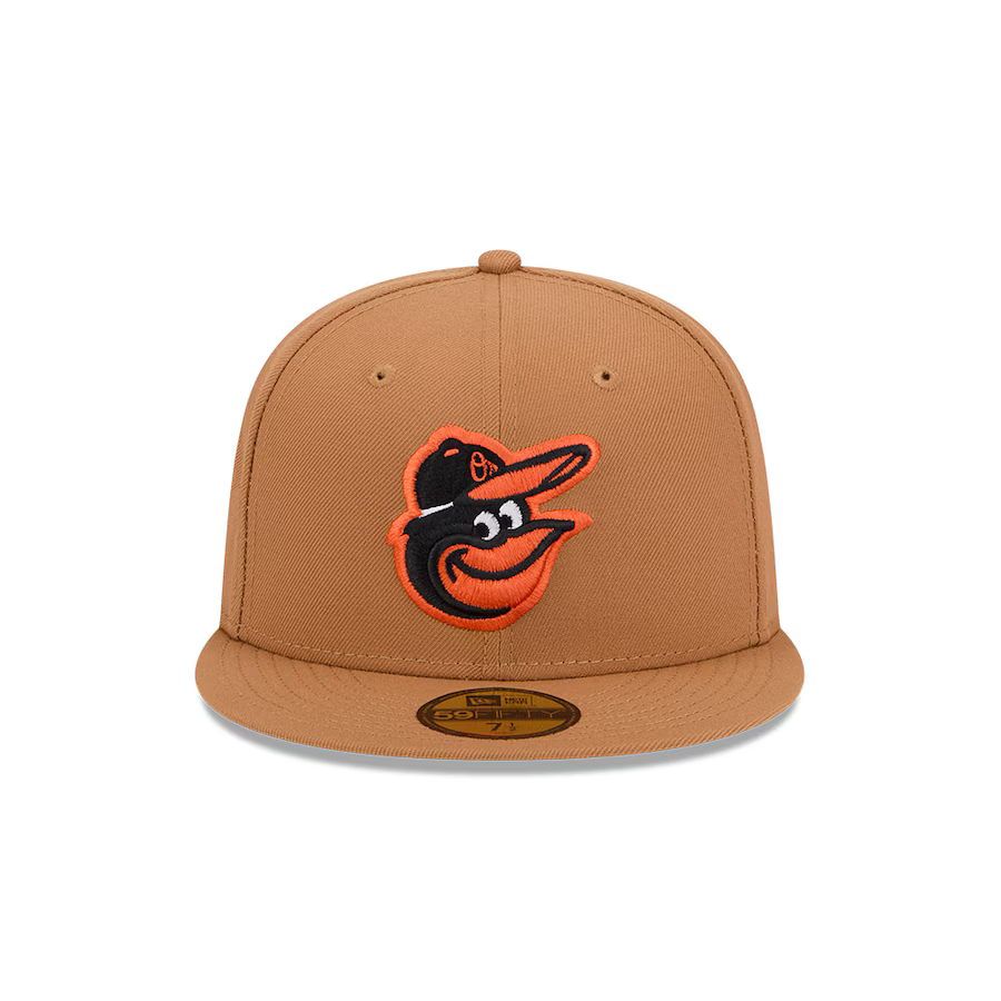 New Era Baltimore Orioles Color Pack 59FIFTY Fitted Hat-Brown product image 3, provided for visual reference and product