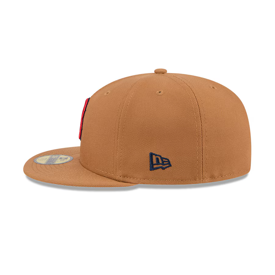 New Era Boston Red Sox Color Pack 59FIFTY Fitted Hat-Brown product image 5, provided for visual reference and product detail