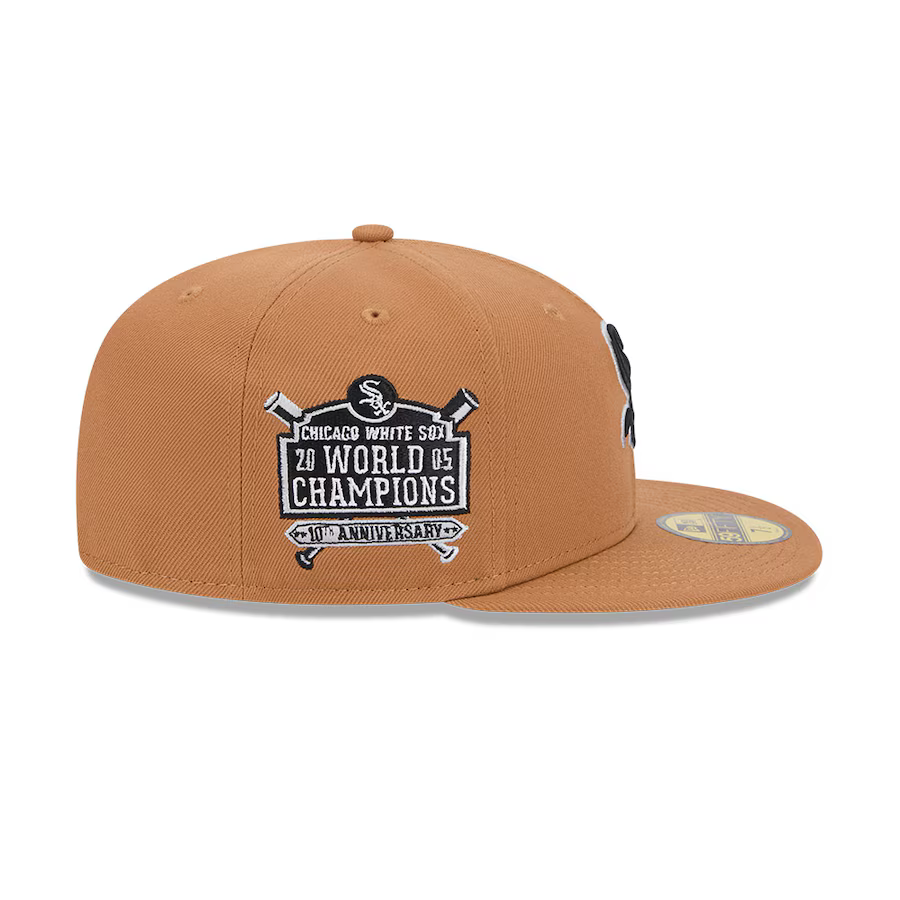 New Era Chicago White Sox Color Pack 59FIFTY Fitted Hat-Brown product image 4, provided for visual reference and product