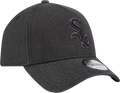 New Era Chicago White Sox Logo Essentials A Frame 9FORTY Adjustable Hat-Charcoal Black product image 1, provided for visual