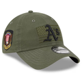 New Era Oakland Athletics Armed Forces Weekend 9Twenty Adjustable Hat product image 1, provided for visual reference and