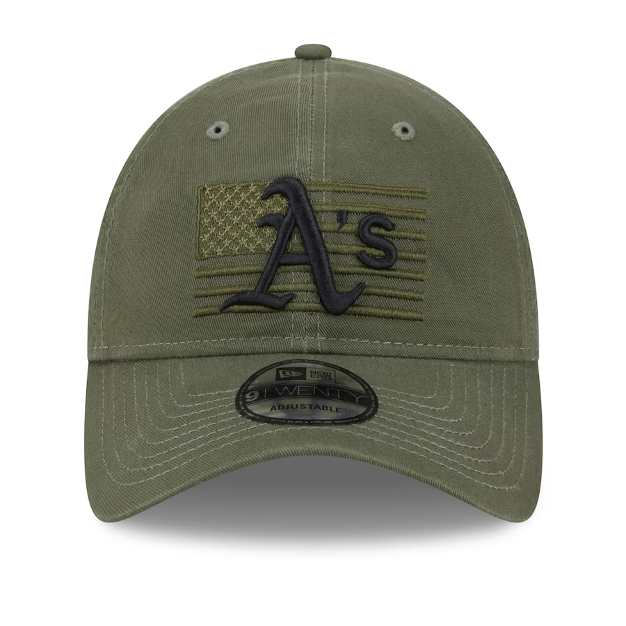 New Era Oakland Athletics Armed Forces Weekend 9Twenty Adjustable Hat product image 2, provided for visual reference and