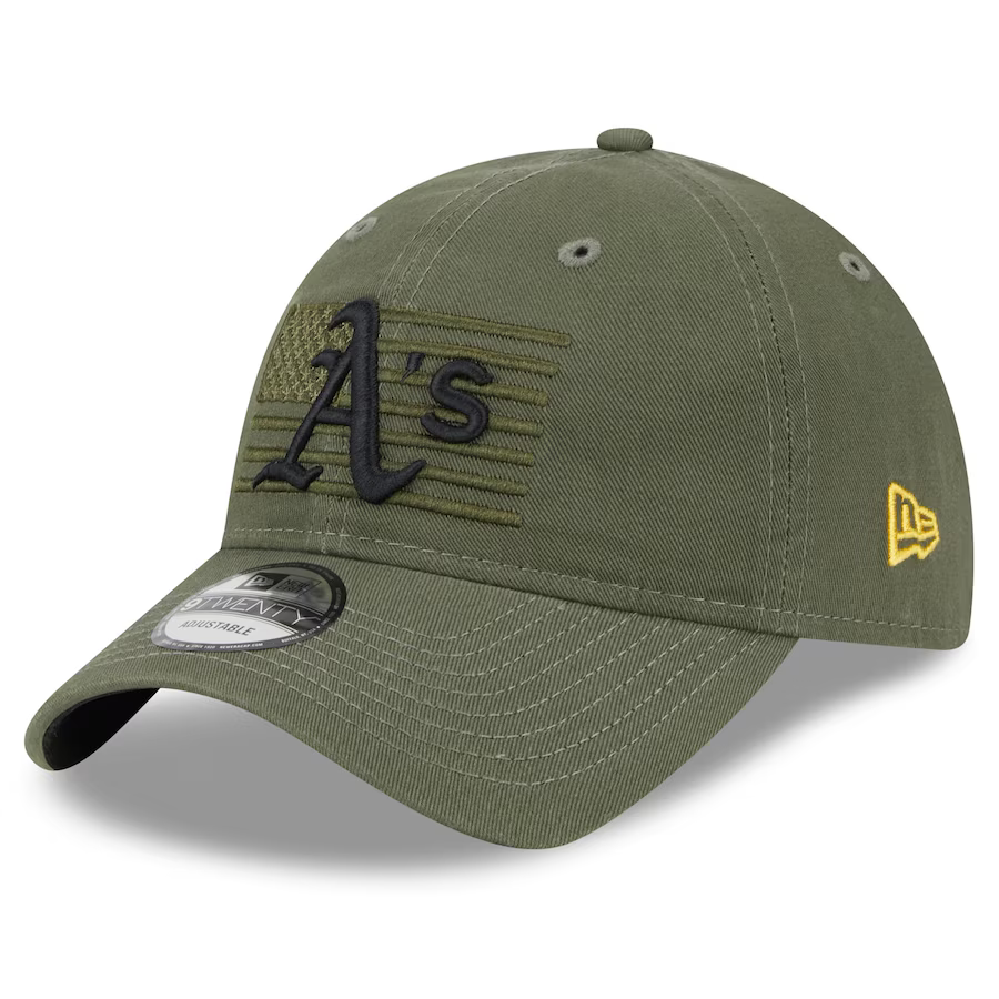 New Era Oakland Athletics Armed Forces Weekend 9Twenty Adjustable Hat product image 3, provided for visual reference and