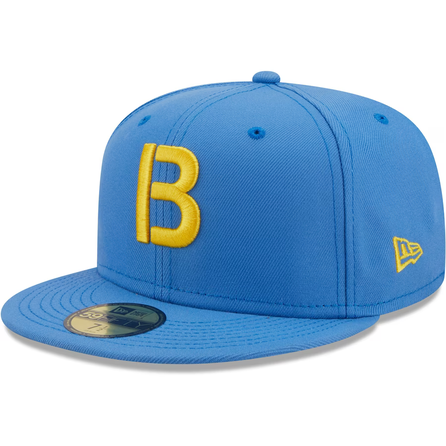 New Era Boston Red Sox City Connect 59FIFTY Fitted Hat-Light Blue product image 3, provided for visual reference and product