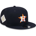 New Era Houston Astros 2017 World Series Side Patch 9FIFTY Snapback Hat-Navy product image 1, provided for visual reference
