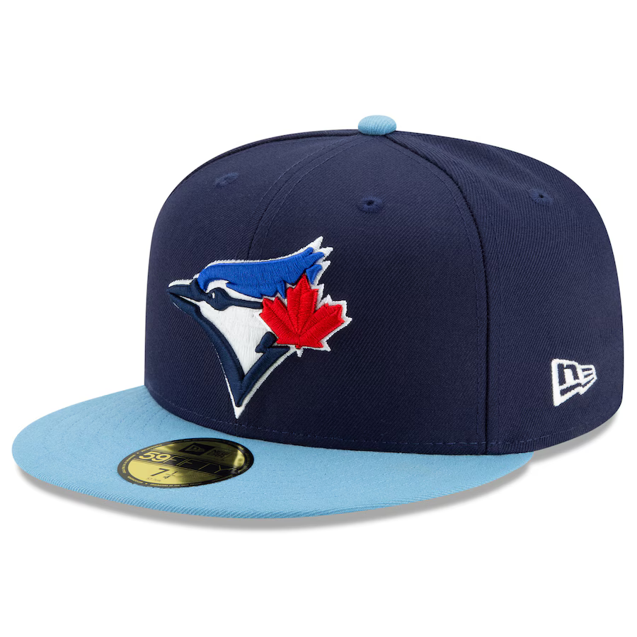 New Era Toronto Blue Jays Alternate 4 Authentic 9FIFTY Snapback Hat - Navy product image 2, provided for visual reference
