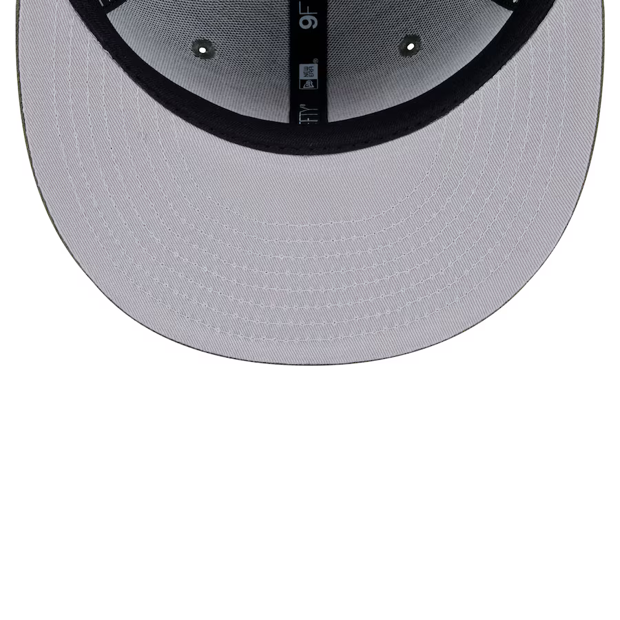 New Era Men Baltimore Ravens 9FIFTY Snapback Hat-Olive Green product image 5, provided for visual reference and product