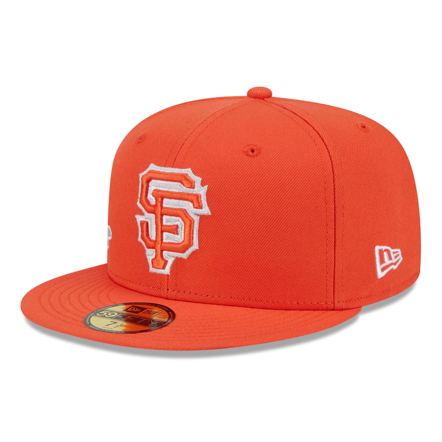 New Era San Francisco Giants Icon City Connect 59FIFTY Fitted Hat - Orange product image 4, provided for visual reference
