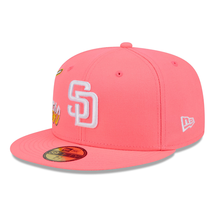 New Era San Diego Padres City Connect 59FIFTY Fitted Hat product image 2, provided for visual reference and product detail