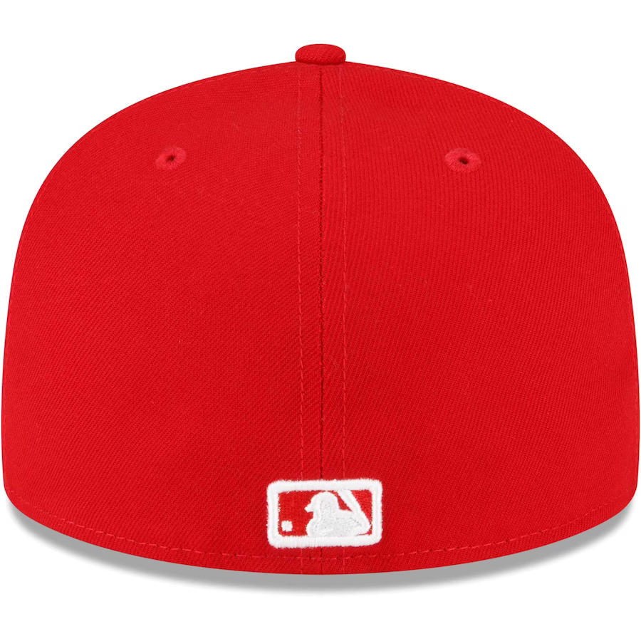 New Era Baltimore Orioles Red Side Patch 59Fifty Fitted Hat product image 3, provided for visual reference and product