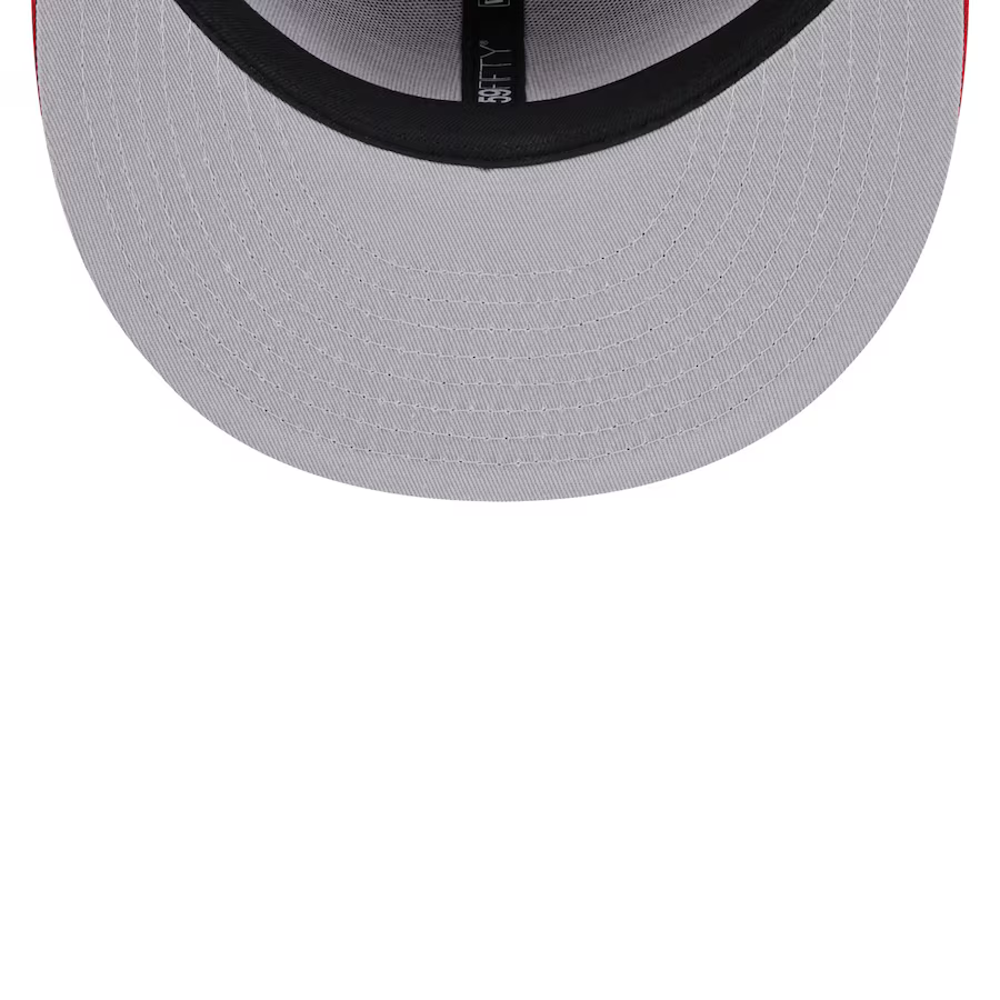 New Era Los Angeles Angels City Connect Icon 59FIFTY Fitted Hat - Red product image 3, provided for visual reference and