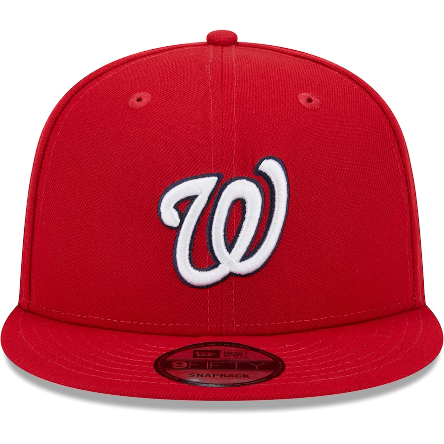 New Era Washington Nationals 2019 World Series Side Patch 9FIFTY Snapback Hat-Red product image 2, provided for visual
