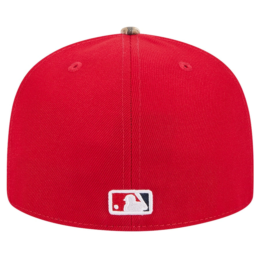 New Era Washington Nationals Red Realtree Camo 59FIFTY Fitted Hat product image 4, provided for visual reference and product
