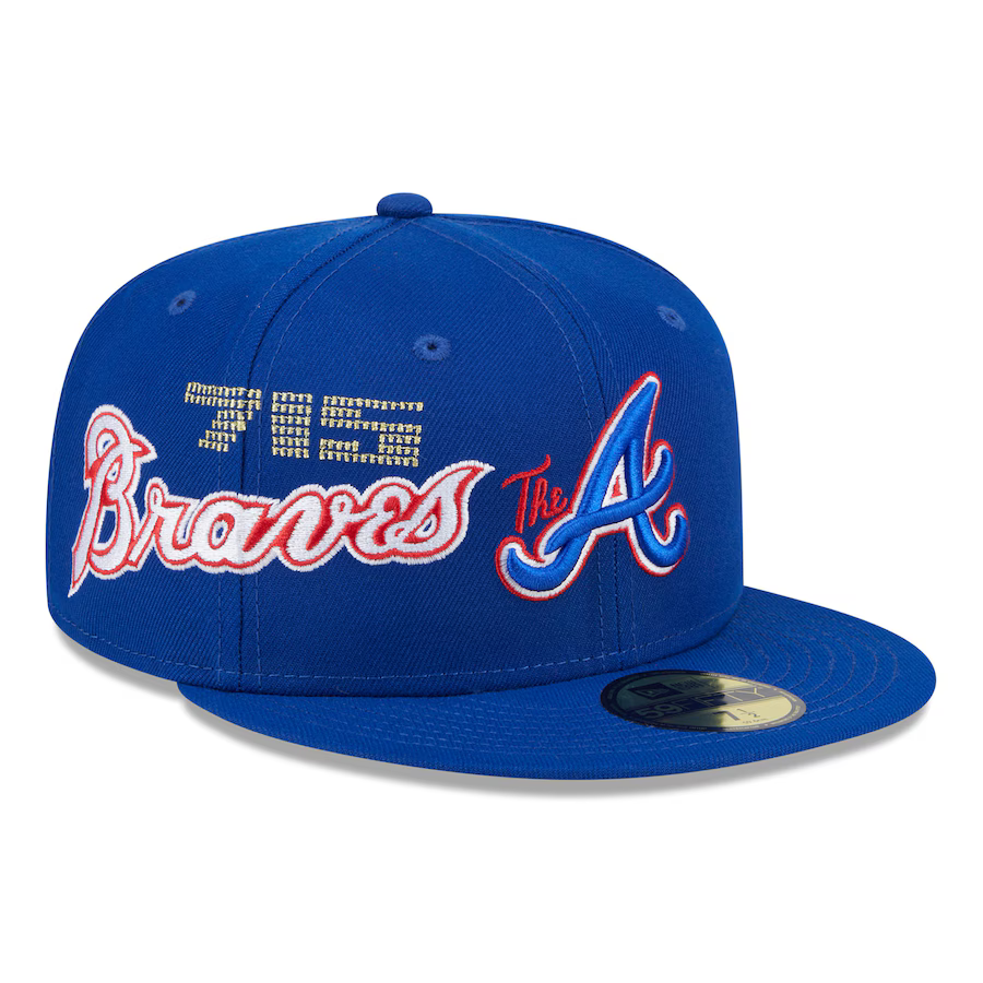 New Era Atlanta Braves City Connect Icon 59Fifty Fitted Hat product image 1, provided for visual reference and product