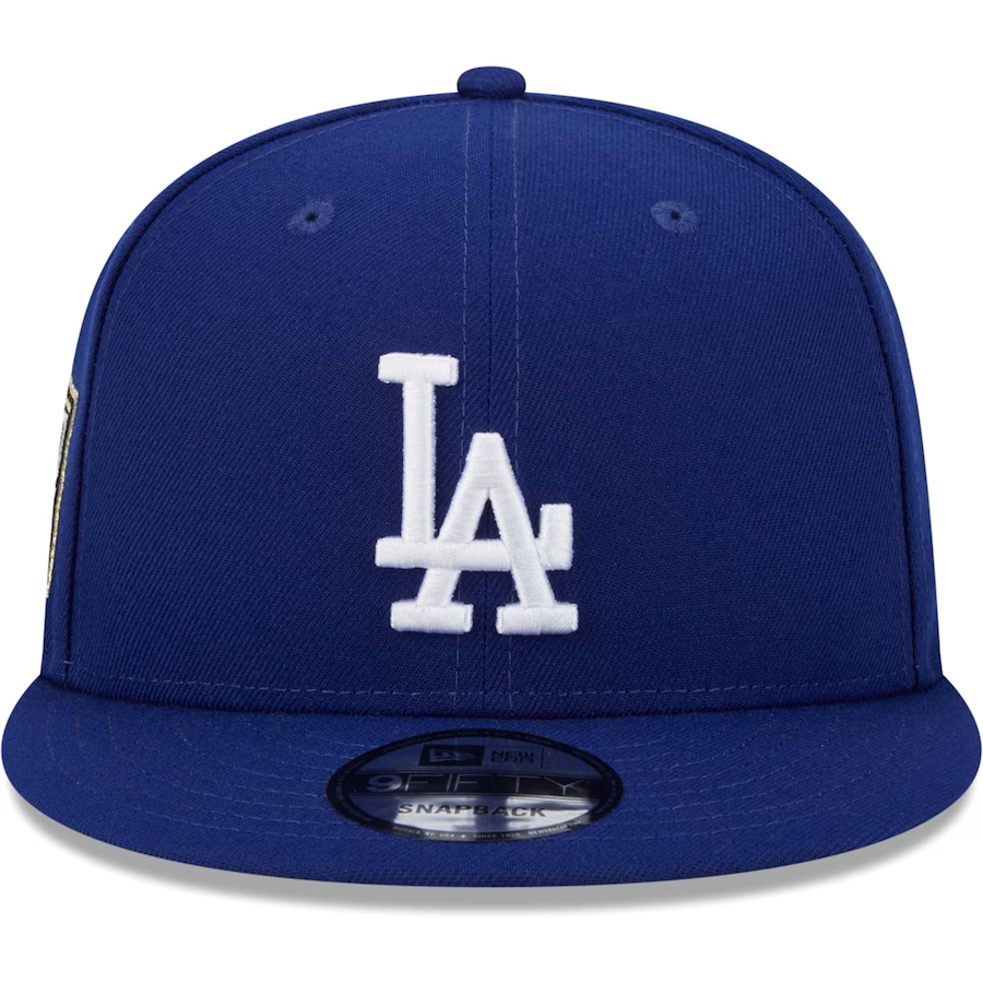 New Era Los Angeles Dodgers 2020 World Series Side Patch 9FIFTY Snapback Hat-Royal product image 2, provided for visual