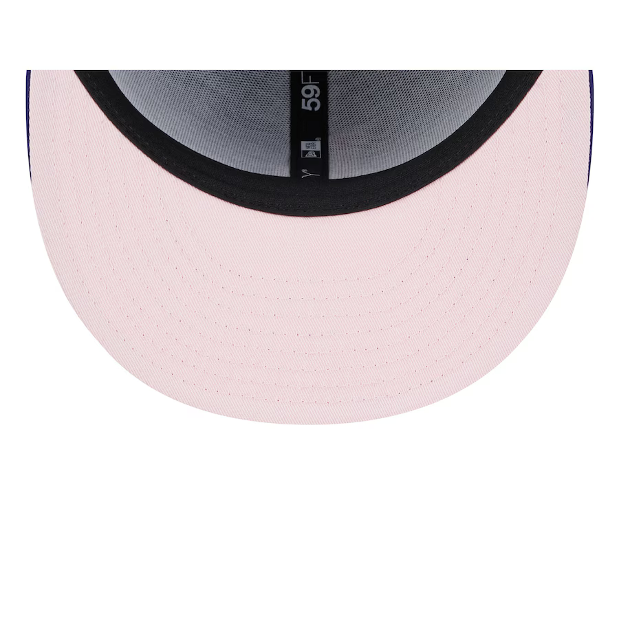 New Era Los Angeles Dodgers On-Field 59FIFTY Fitted Hat-Royal product image 5, provided for visual reference and product